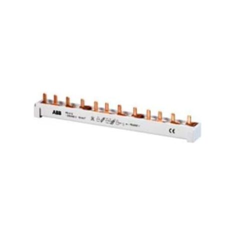 ABB 2CDL240213R1012 ABB Sammelschiene PS4/12NA Phasenschiene Anzahl Reihen 4 4polig 10 mm² 1 (1/5)