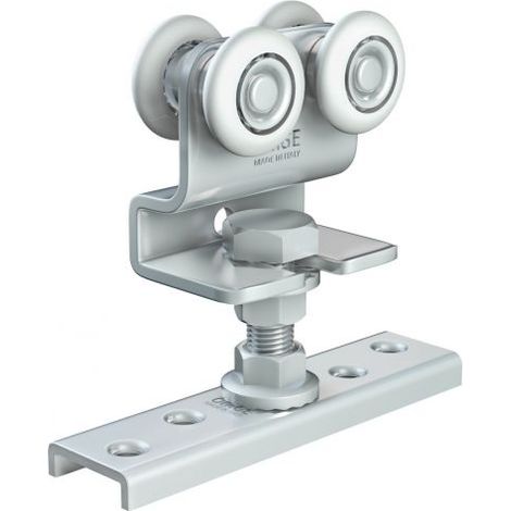 OMGE 1223 CARRELLO A 4 RUOTE D 24 MM PORT 35 KG 10 PZ