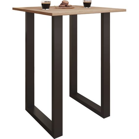 Mesa de mesa de madera Xona 80x50 102x80x50 - VCM