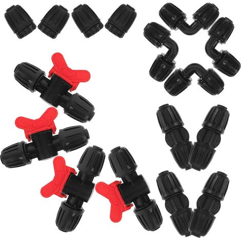 Kit de 60 raccords pour système d'irrigation goutte à goutte (1/5)