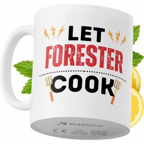 Lustige Kaffeetasse mit witzigem Textdesign für Förster – ideal für Geburtstage, Namenstage, Feiertage und besondere Anlässe. Hochwertige Tasse für Zuhause, Büro und Arbeit. Farbe: Weiß, 330 ml.