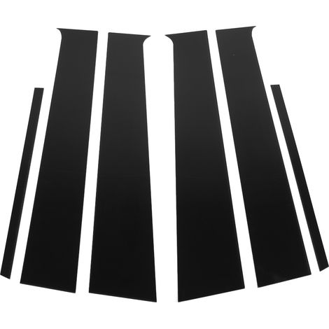 6pcs Gloss Door Window Pilier Trim Remplacement pour Almera, Sunny, Versa , Et Une Installation Facile (1/5)