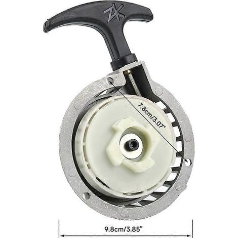 Seilzugstarter für Motorrad, Quad, Kinder-ATV, 2-Takt-Motor 47cc 49cc, 9,8 cm (3,85 Zoll).