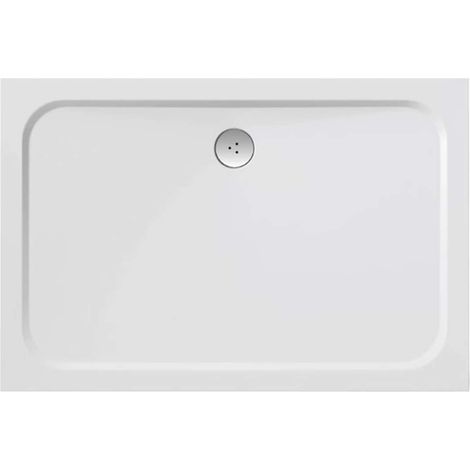 Ravak Galaxy Pro Chrome - Duschtasse Gigant Pro-100 Chrome, 100x80 cm, Weiß XA04A401010 (1/4)
