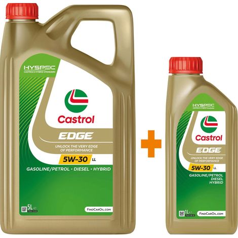 Castrol Motoröl Edge Titanium 5W-30 Long Life Aktion 5 + 1 Liter (1/2)