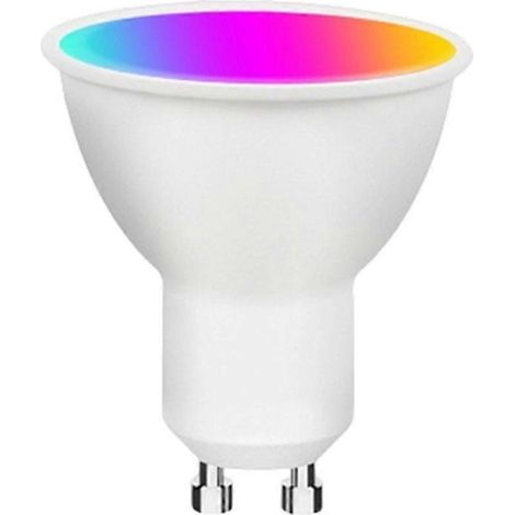 GU10 Zigbee 3.0 LED-Lampe, kompatibel mit Alexa, Google und ConBee, 5W (50W), RGBCW, dimmbar. (1/5)