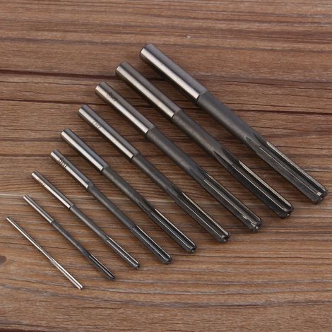 10-mm-HSS-Reibahle mit geradem Schaft, Fräswerkzeug (1/5)