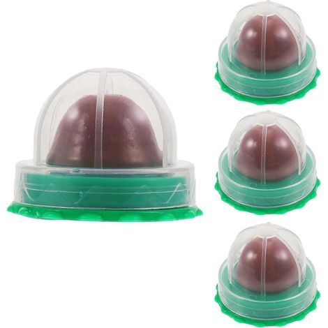 Lot de 4 sucettes créatives à l'herbe à chat, pratiques et saines, pour chatons et chats adultes. Contient du pudding vitaminé à l'herbe à chat. Sans danger pour les animaux de compagnie. Écologiques (1/3)
