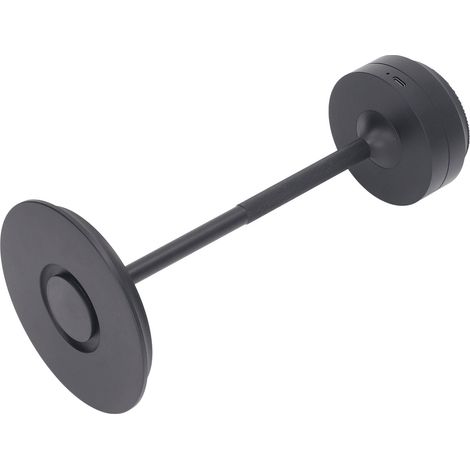 Lampe de table LED rechargeable 16 couleurs, portable, moderne, en métal RGB, avec télécommande, pour salon ou bureau, noir. (1/5)