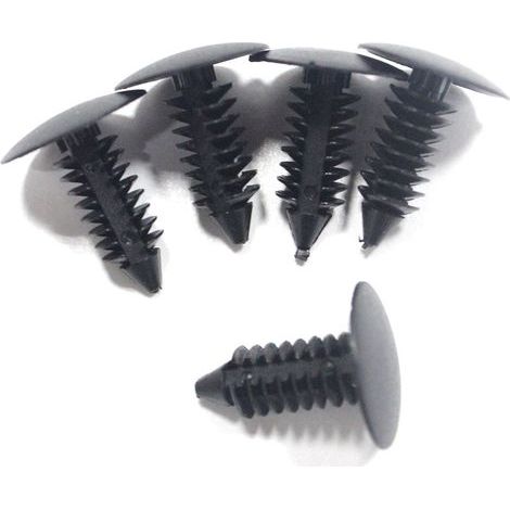 10 pcs Clips de retenue universels pour voiture, rivets en plastique, fixations automobiles, clips de pare-chocs, rivets de fixation Clips et rivets pour voiture. (1/5)