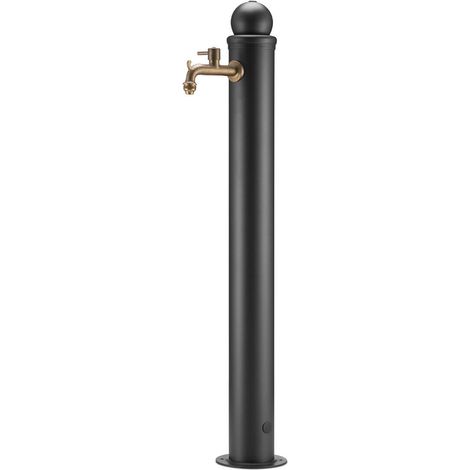 Fontana da Giardino Alta con Rubinetto Belfer 42/ARM Antracite (1/5)