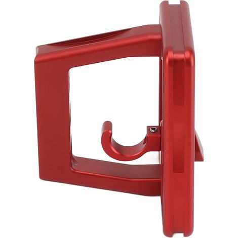 Vorderradstütze aus Aluminiumlegierung für Falträder, Vorderradstütze mit Tasche, 3-Loch-Montageadapter mit Schrauben, rot (1/5)