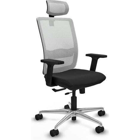 Chaise de bureau piqueras y crespo Sila Haches noir ergonomique (1/2)