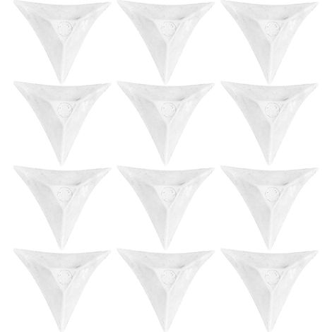 300 protège-coins pour meubles PVC transparent triangulaire (1/5)