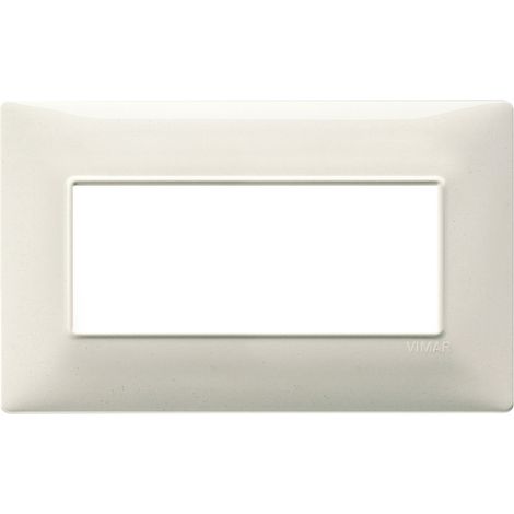Placca 5M Bs Bianco Granito VIMAR 14649.06