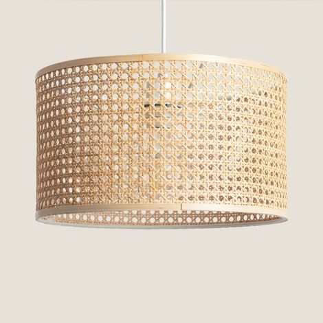 Lampada a Sospensione Rattan Mampa  Naturale (1/5)