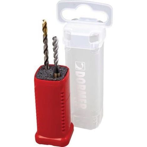 Ensemble de taraudage pour machines, numéro 10 CN L001 M5, 2 pièces, HSS-E, boîte en plastique (1/3)