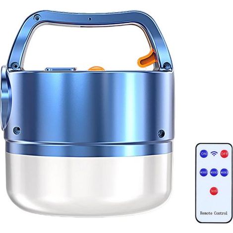 MINKUROW Lanterna Da Campeggio Solare  Potente Illuminazione Per Esterni Led Luminoso A Luce Solare Risparmio Energetico Lanterna Portatile Facile Da Controllare Per Tenda Da Trekking Pesca Da Campegg (1/5)