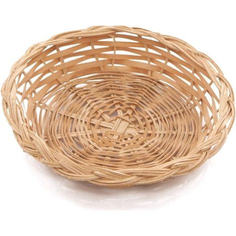 Cestino portaoggetti in bambù, Ø13 cm (kit da 10)
