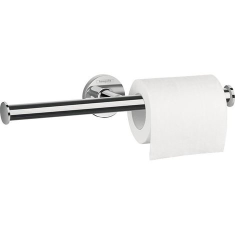 Porte-papier WC double chroméé