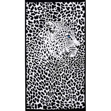 Serviette de plage - Imprimée - Microfibre - 100 x 180 cm - Douce - Séchage rapide (1/4)