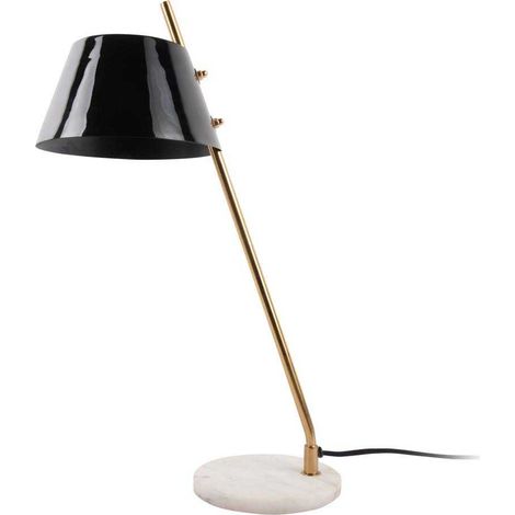 Lampe à poser en métal et marbre Savvy (1/4)