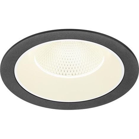 Encastré downlight NUMINOS® XL intérieur 4000 K 40° IP20 rond noir /blanc - SLV - 1009958 (1/2)