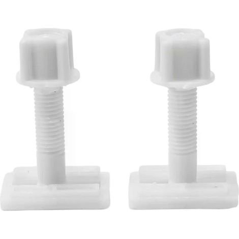 WC-Sitzscharniere, Befestigungsmaterial, WC-Schraube, Verankerungsschraube, universelles WC-Ersatzzubehör, Badezimmerarmaturen (1/4)