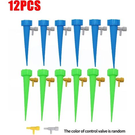 (12PCS-MIMP) Système d'irrigation goutte à goutte automatique, arrosage automatique réglable pour plantes à fleurs, serre et jardin. Dispositif de goutte à goutte automatique (1/4)