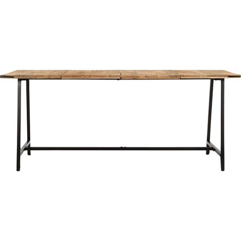 Table à dîner 180x90x75 cm bois de manguier massif CFW919016 (1/5)