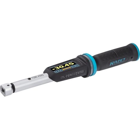 Hazet Elektronischer Drehmoment-/Drehwinkel-Schlüssel, 5 - 60 Nm, 3.5 - 44 lbf.ft, Toleranz: 1%, 9 x 12 mm, Einsteck-Vierkant (1/5)