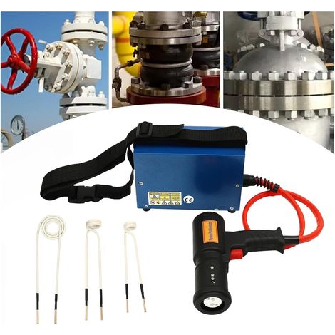 Outil de chauffage par induction Chauffa à Induction magnétique 1500W, outils de réparation de boulons de réparation de voiture, Machine de chauffa à Induction sans flamme, 4 bobines 750 ℃ (1/5)