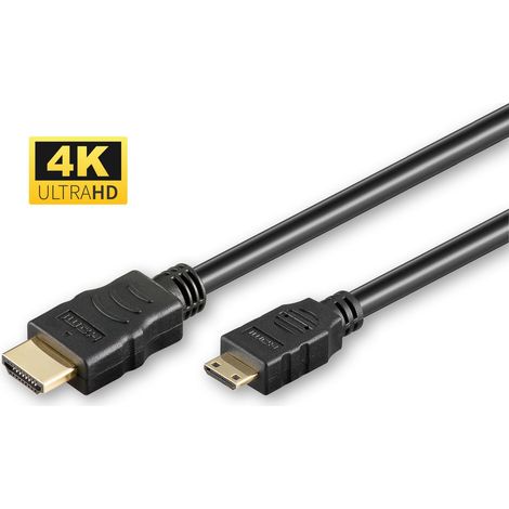 Microconnect HDM19192V2.0C cable HDMI 2 m HDMI tipo A (Estándar) HDMI Type C (Mini) Negro