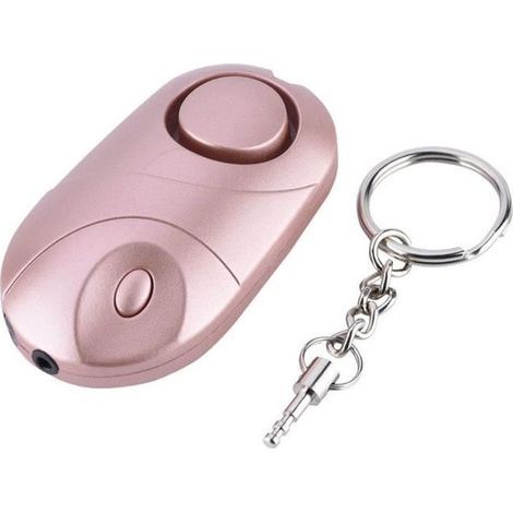 Alarme personnelle de sécurité d'alarme puissante d'alarme 130db d'alarme de sécurité avec porte-clés et lampe de poche (1/4)
