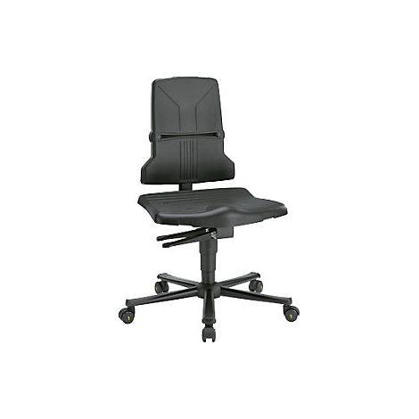 Silla giratoria industrial Sintec B ruedas PP ESD gris 430-580mm BIMOS