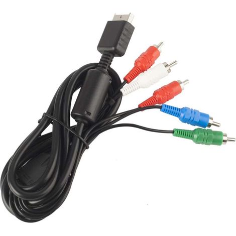 Câble AV Universel Haute Performance pour PS2 et PS3 - Antiparasite (1/5)