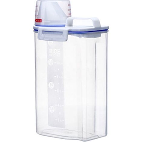 Contenant Cereales - Boite De Stockage Aliments Secs Etanche En PP - Pour Cuisine Armoire Ou Plan De Travail - 11.4 L (1/5)