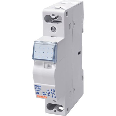 CONTACTOR 230V 2NA 20A 1M GEWISS GWD6703
