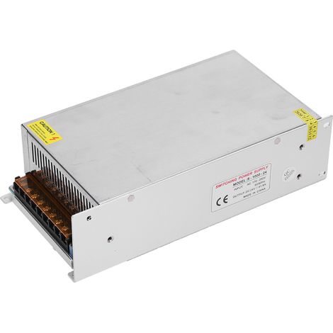 Alimentation à découpage 24V 41.6A 1000W AC170-250V en alliage d'aluminium pour bande LED, écran LED, imprimante 3D (S-1000-24) (1/5)