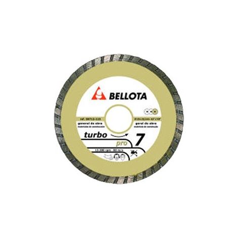 Disco diamantato turbo continuo 115mm 50712 Bellota