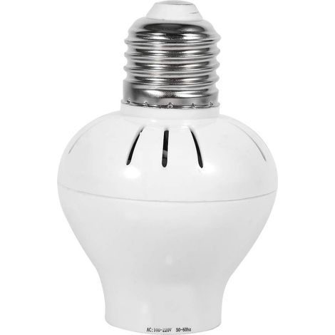 Douille E27, Radar à Micro-Ondes PIR Capteur de Mouvement Ampoule LED Interrupteur Douille Support de Lampe AC 100-240V (1/5)
