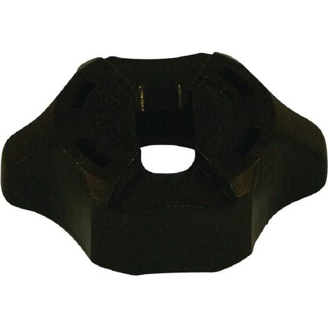 Testina portaugello baionetta SW8/10 nero con guarnizione Lechler LECHLER 0652025601