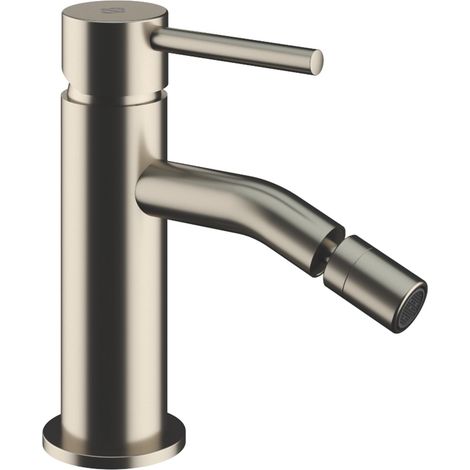 Grifo de Bidé Modelo SIRIO Fabricado en Latón Monomando Acabado en Niquel Pvd (1/2)