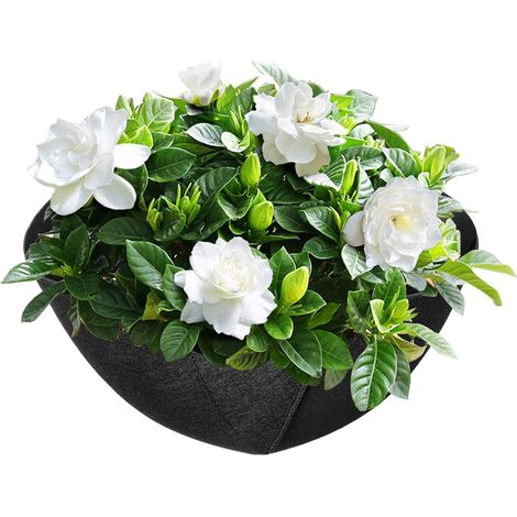 Doublures pour pots, protection racinaire en feutre haute densité, insert tissu paniers à plantes (1/5)