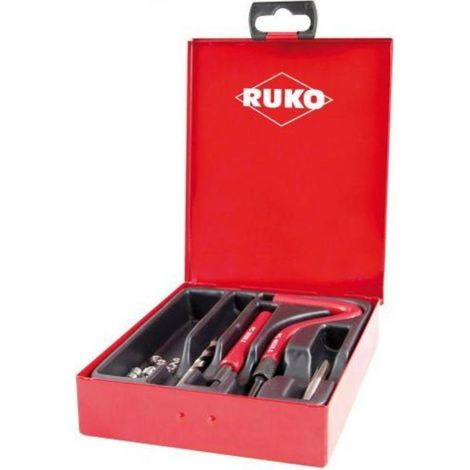 RUKO  ProCoil  Kit  de  reparación  de  roscas  18  piezas  M  3  en  estuche  de  plástico  -  244200