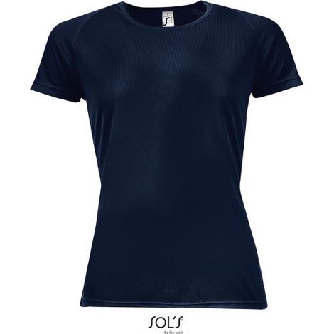 Camiseta De Mujer Mangas Raglán SOL'S SPORTY WOMEN S French Marino (1/3)