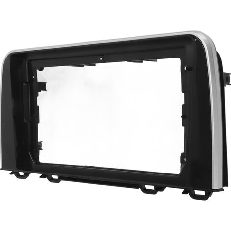 Système audio 2 DIN pour voiture, écran 10,1 pouces noir, fixation sur tableau de bord, système de navigation, cadre audio, compatible avec CRV 2017 (1/5)