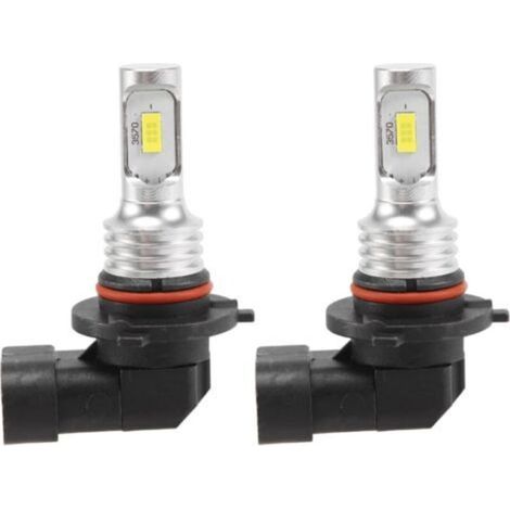9005 HB3 LED Kit Ampoules Phares Faisceau 80W 2000LM 6000K Blanc Haute Puissance 2pcs