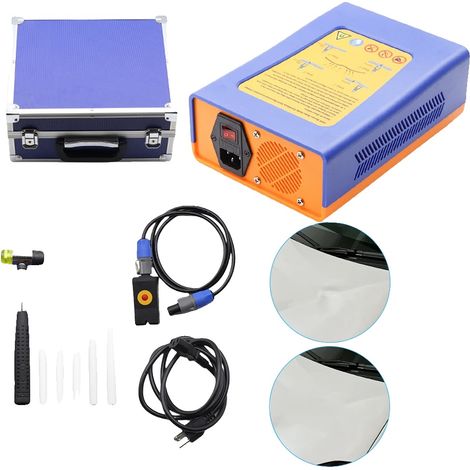 Outil de réparation de dents, induction électromagnétique, design portable, 1.38KW, PRISE EU (1/2)