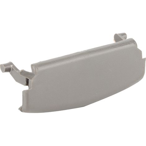 Console centrale accoudoir boîte couvercle bouton fixation accessoire pour Audi A4 B6 2002-2007 Gris (1/3)